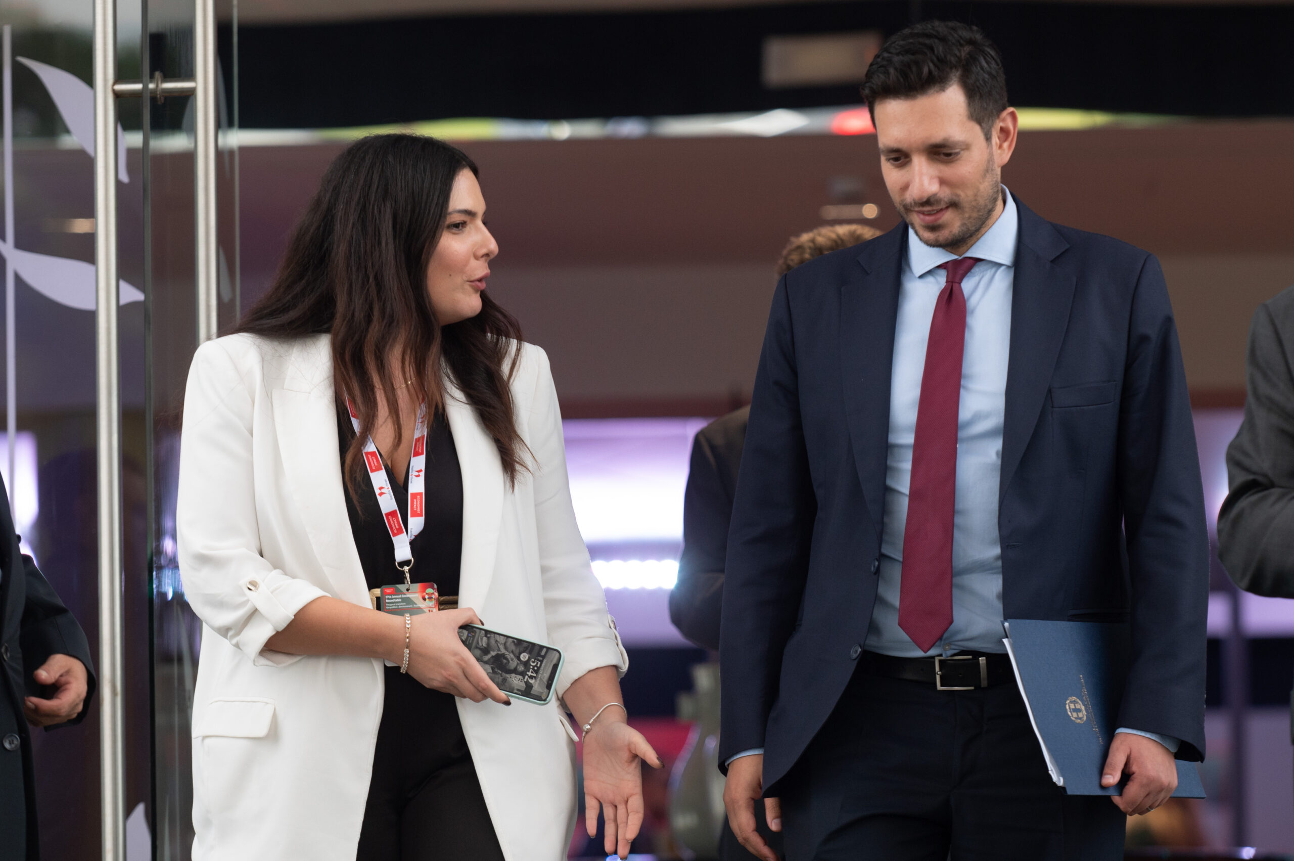 Ο Υφυπουργός Ψηφιακής Διακυβέρνησης, Κωνσταντίνος Κυρανάκης στο συνέδριο Economist Impact 2023