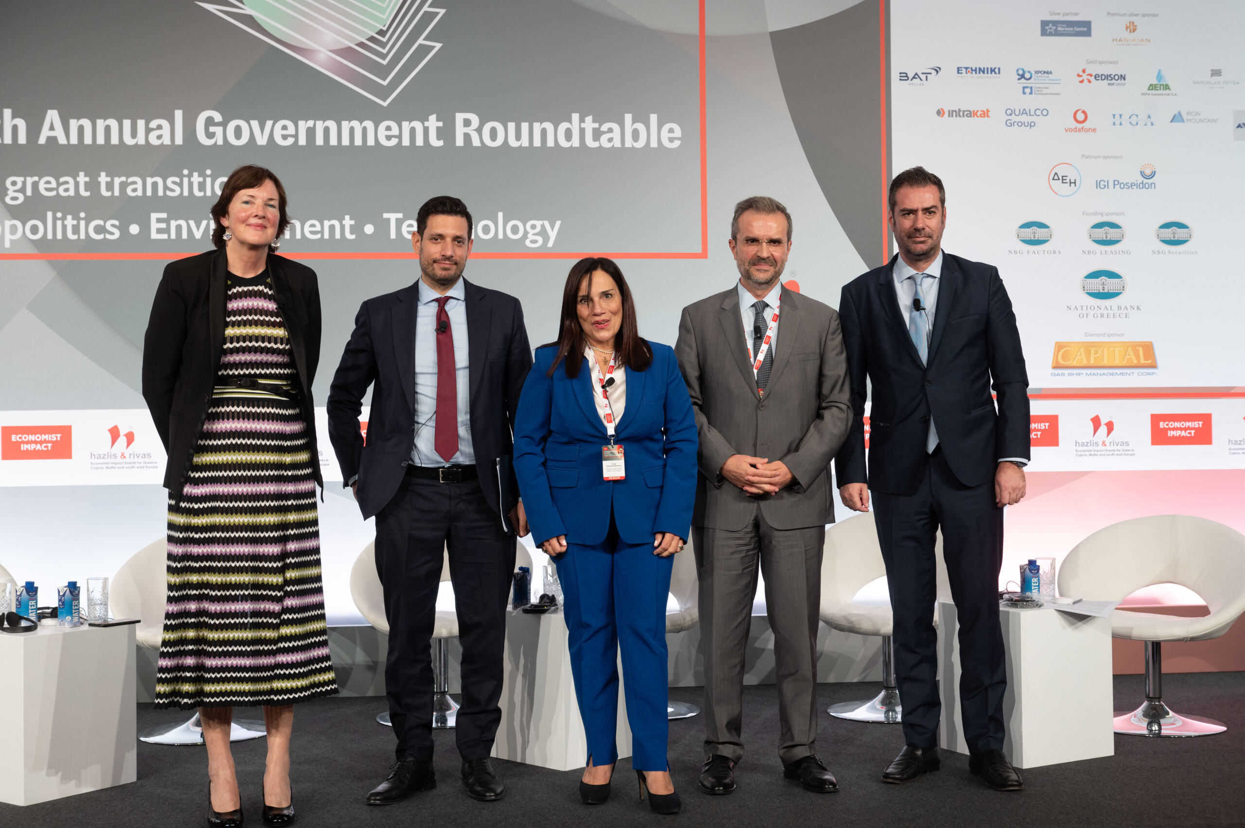 Ο Υφυπουργός Ψηφιακής Διακυβέρνησης, Κωνσταντίνος Κυρανάκης στο συνέδριο Economist Impact 2023